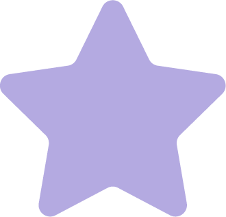 Star Icon; Lavender